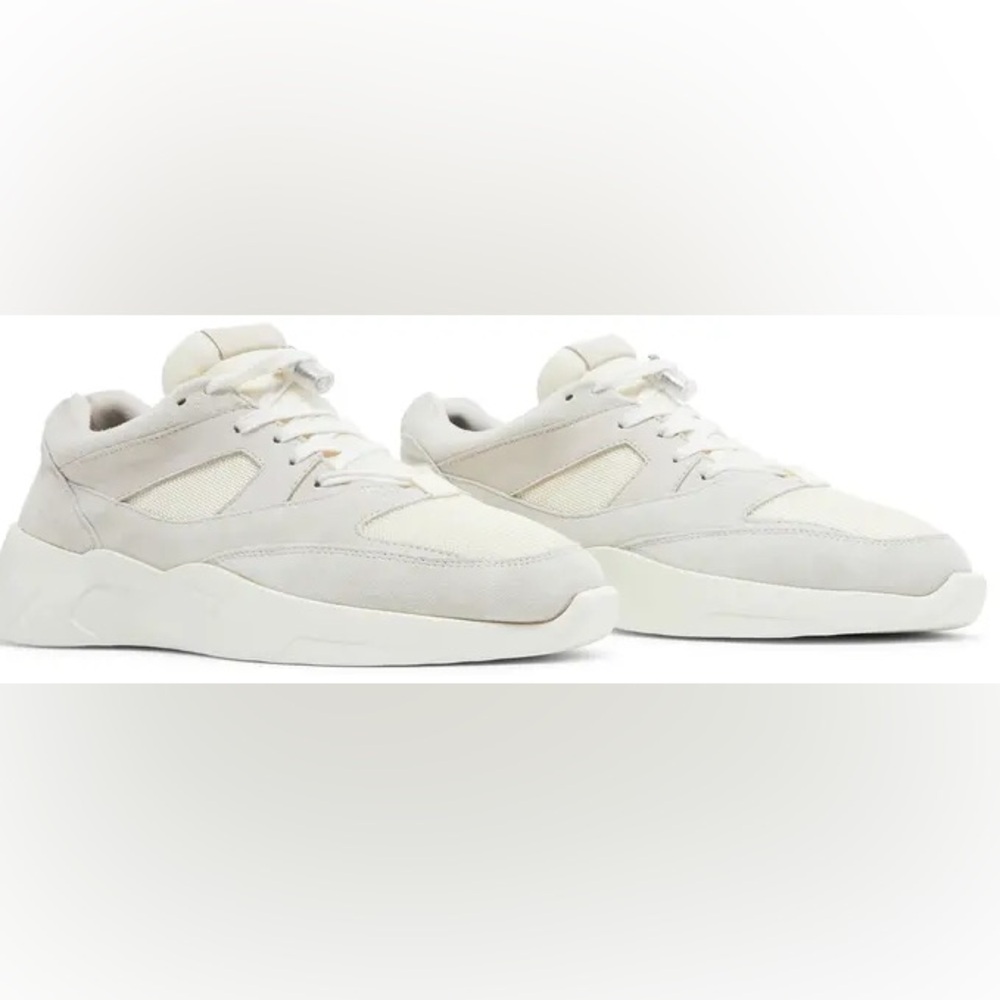 Fear of God Essentials Distance Running Sneaker in Cream, New with Tags